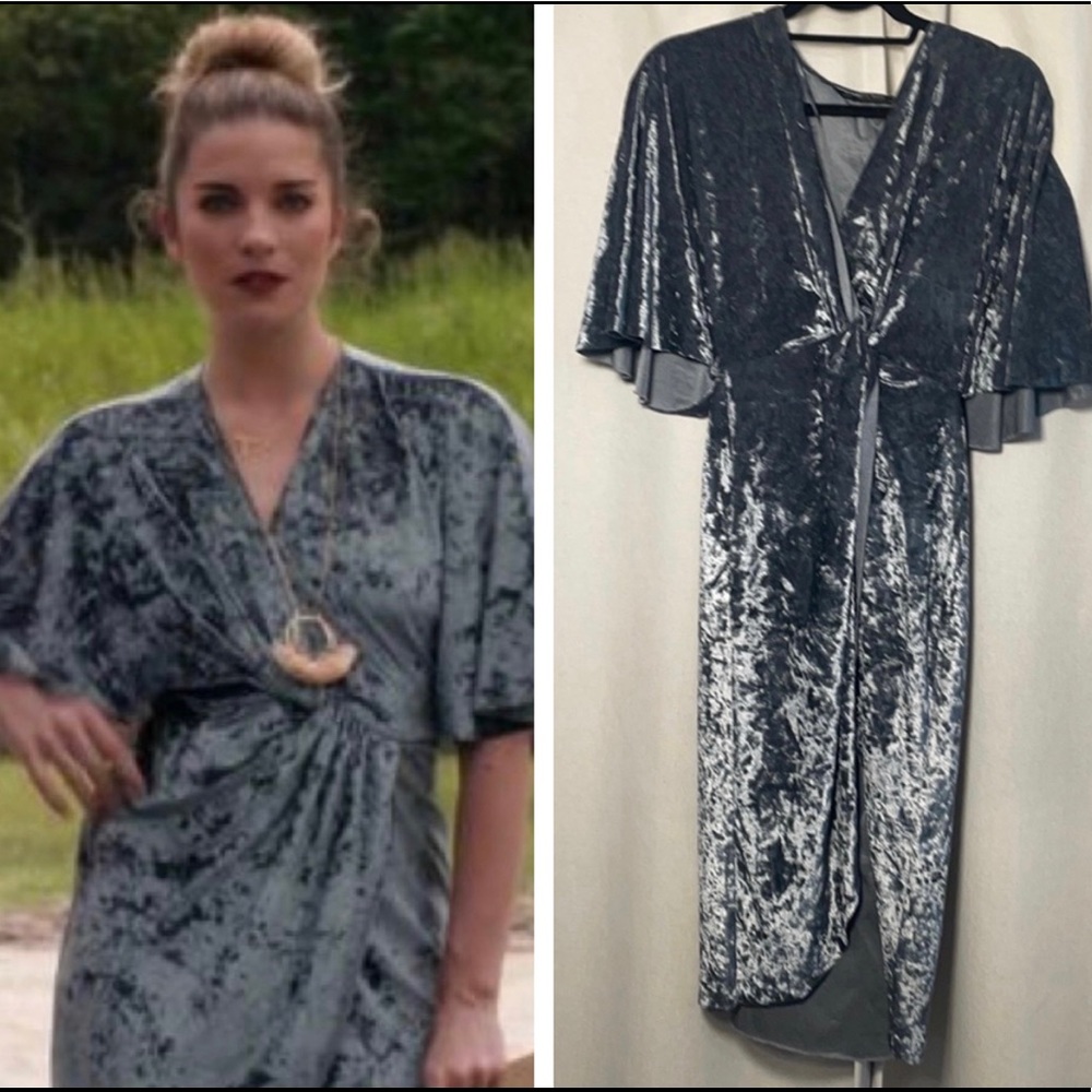 Alexis Rose Zara velvet dress 💎